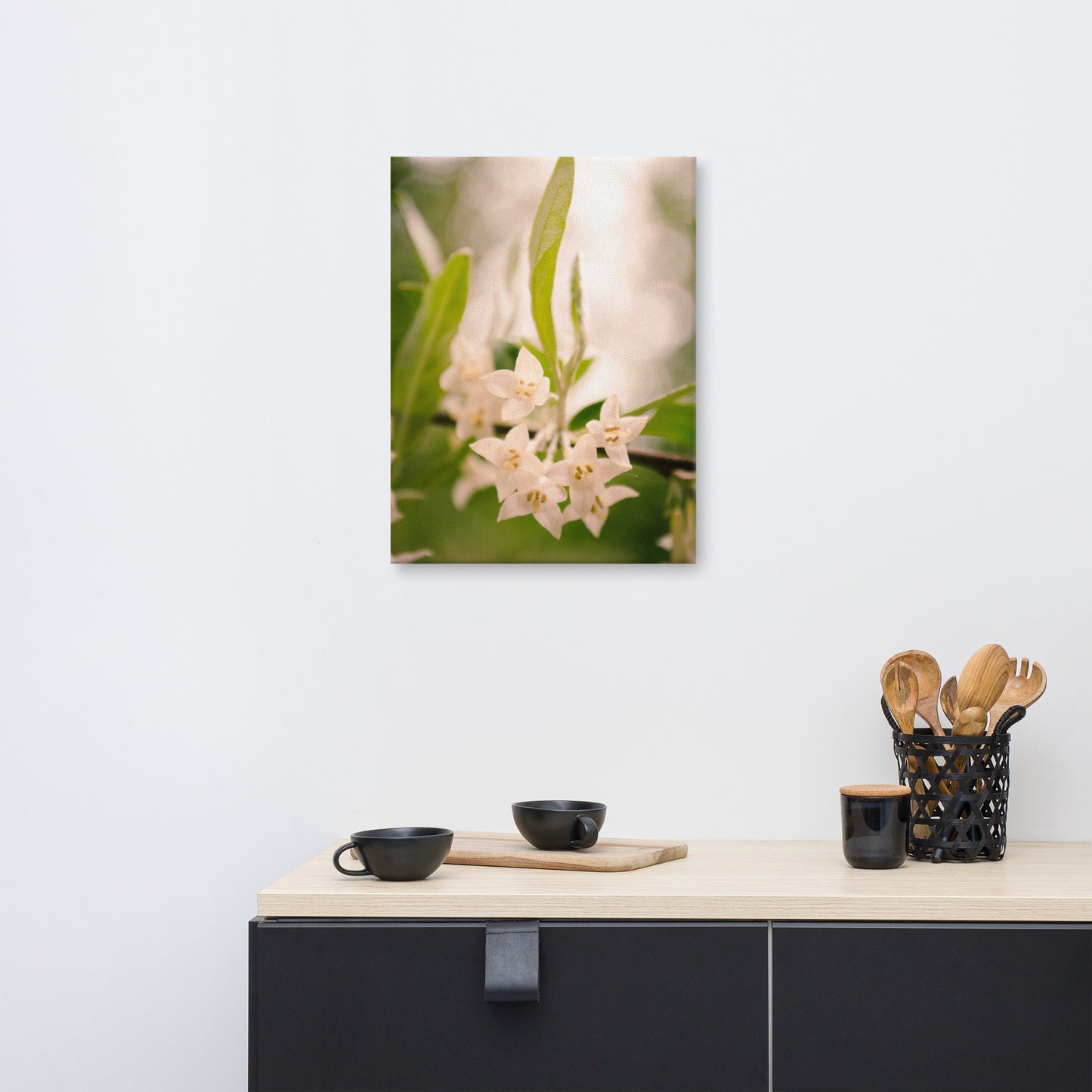 Floral Tranquility Floral Botanical Nature Photo Canvas Wall Art Prints