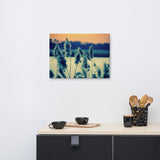 Sunset on the Marsh 2 Coastal Landscape Canvas Wall Art Prints