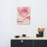 Softened Rose Floral Nature Canvas Wall Art Prints