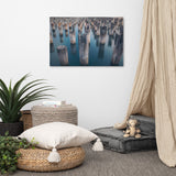 Melbourne Princes Pier Cool Breeze Effect Landscape Photo Canvas Wall Art Prints