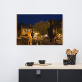Historic New Castle 4 Urban Landscape Traditional Canvas Wall Art Print