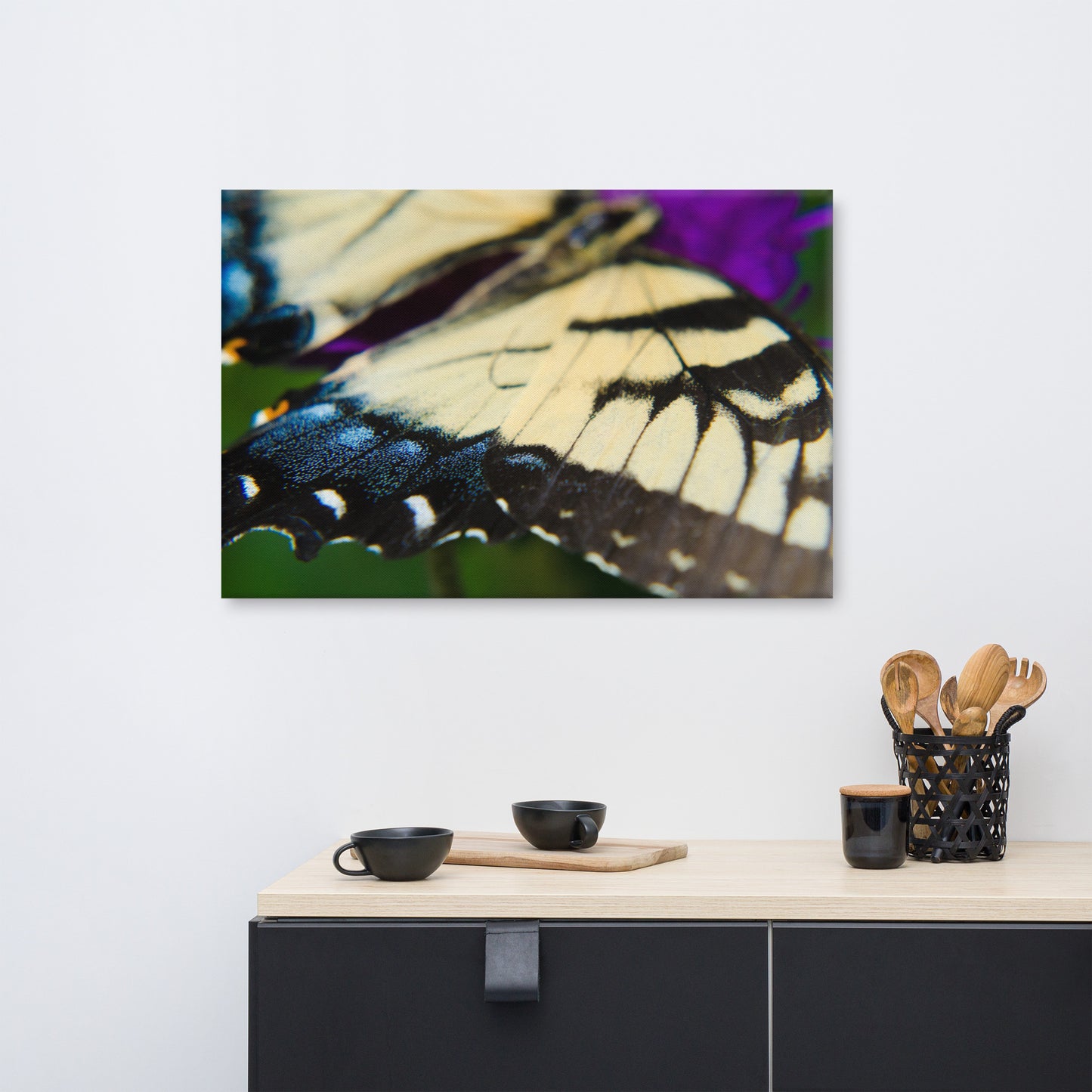 Butterfly Wings Wildlife Photo Canvas Wall Art Prints