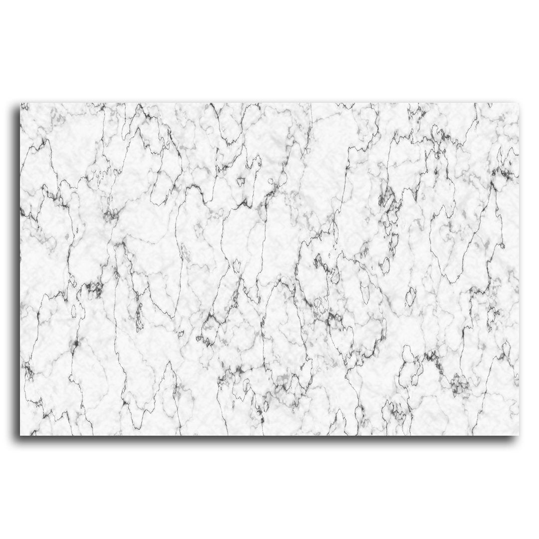 Digital Marble White and Gray - Stone Texture- Adhesive Wallpaper - Removable Wallpaper - Wall Sticker - Full Size Wall Mural  - PIPAFINEART