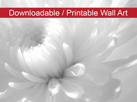 Infrared Flower Floral Nature Photo DIY Wall Decor Instant Download Print - Printable  - PIPAFINEART