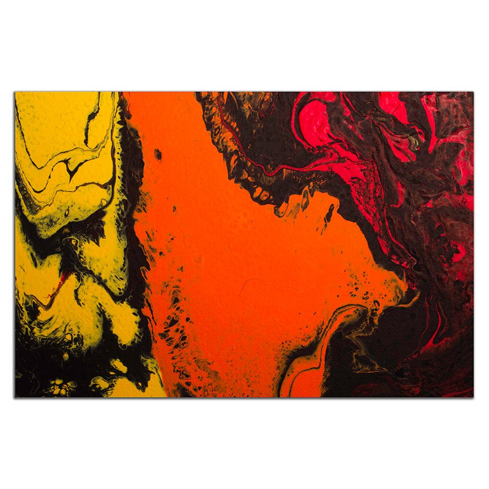 Removable Wall Mural - Wallpaper  Abstract Artwork - Fluid Art Pour 5  - PIPAFINEART