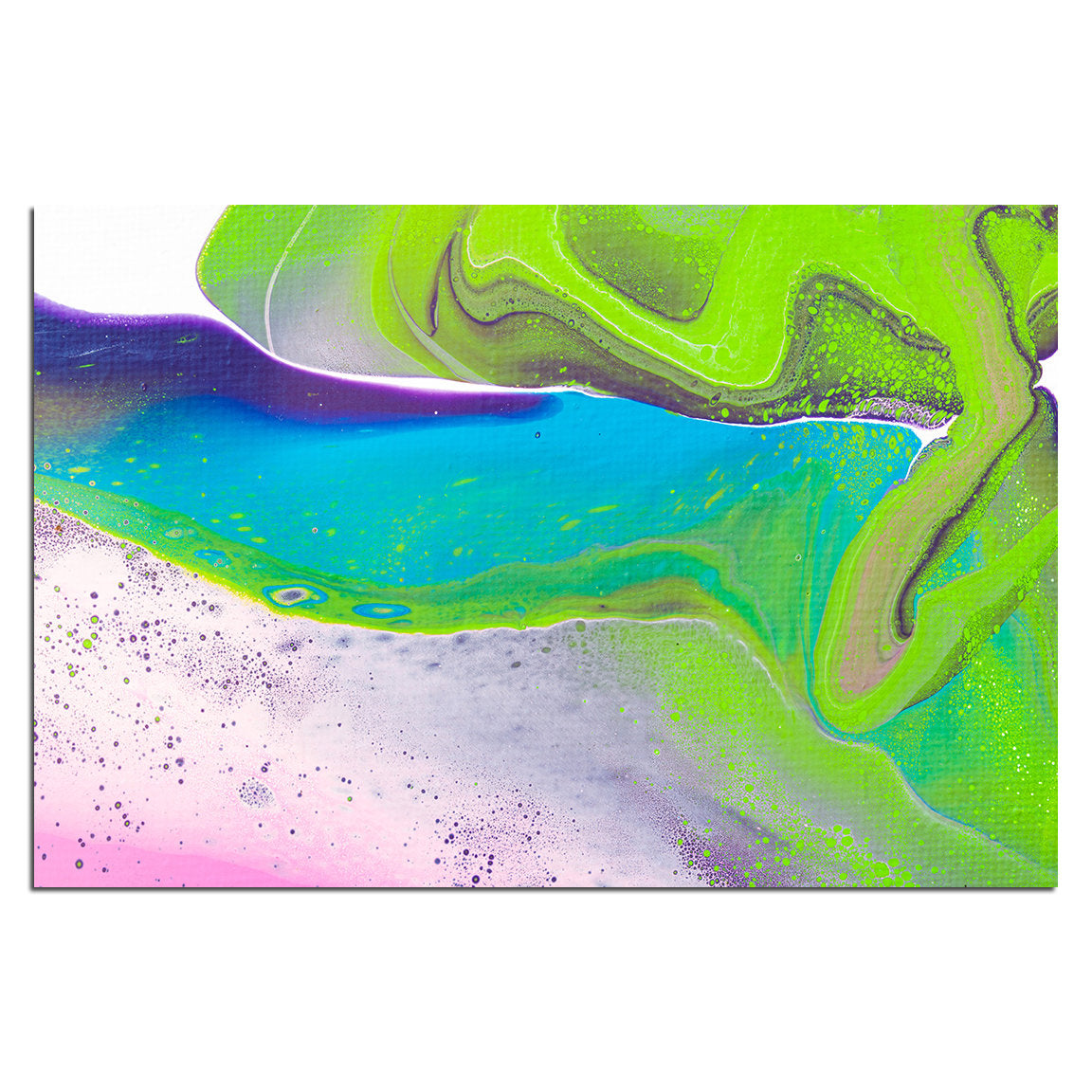 Removable Wall Mural - Wallpaper  Abstract Artwork - Fluid Art Pour 31  - PIPAFINEART
