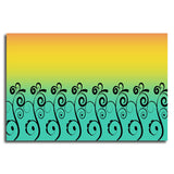 Misty Rainbow Swirl Wall Mural - Adhesive Wallpaper - Removable Wallpaper - Wall Sticker - Full Size Wall Mural  - PIPAFINEART