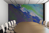 Removable Wall Mural - Wallpaper  Abstract Artwork - Fluid Art Pour 9  - PIPAFINEART