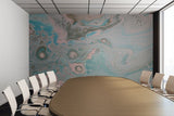 Removable Wall Mural - Wallpaper  Abstract Artwork - Fluid Art Pour 18  - PIPAFINEART