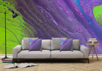 Removable Wall Mural - Wallpaper  Abstract Artwork - Fluid Art Pour 29  - PIPAFINEART