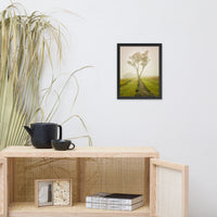 Calming Morning Rural Landscape Framed Photo Paper Wall Art Prints
