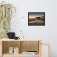 Motion of the Ocean Coastal Landscape Framed Photo Paper Wall Art Prints