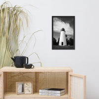 Touch the Sky Black & White Landscape Framed Photo Paper Wall Art Prints