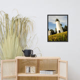 Turkey Point Lighthouse Coastal Landscape Framed Photo Paper Wall Art Prints