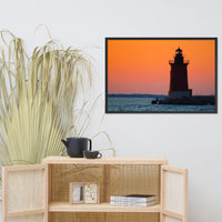Sunset at Henlopen State Park 3 Framed Photo Paper Wall Art Prints