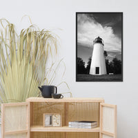 Touch the Sky Black & White Landscape Framed Photo Paper Wall Art Prints