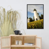 Turkey Point Lighthouse Coastal Landscape Framed Photo Paper Wall Art Prints
