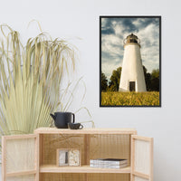 Turkey Point Lighthouse Standing Tall Landscape Framed Photo Paper Wall Art Prints