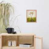 Calming Morning Rural Landscape Framed Photo Paper Wall Art Prints
