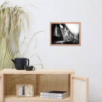 White Clay Creek Bridge Rural Landscape Framed Photo Paper Wall Art Prints