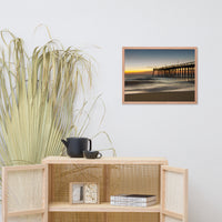 Motion of the Ocean Coastal Landscape Framed Photo Paper Wall Art Prints