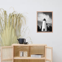 Touch the Sky Black & White Landscape Framed Photo Paper Wall Art Prints