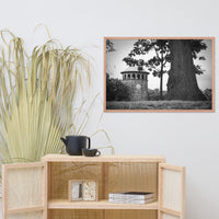Rockford Tower in Black and White Framed Photo Paper Wall Art Prints