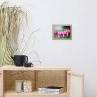 Be Still My Bleeding Heart Floral Nature Photo Framed Wall Art Print