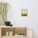Calming Morning Rural Landscape Framed Photo Paper Wall Art Prints