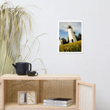 Turkey Point Lighthouse Coastal Landscape Framed Photo Paper Wall Art Prints