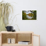 Lost In Autumn Color Landscape Framed Photo Paper Wall Art Prints