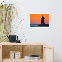 Sunset at Henlopen State Park 3 Framed Photo Paper Wall Art Prints