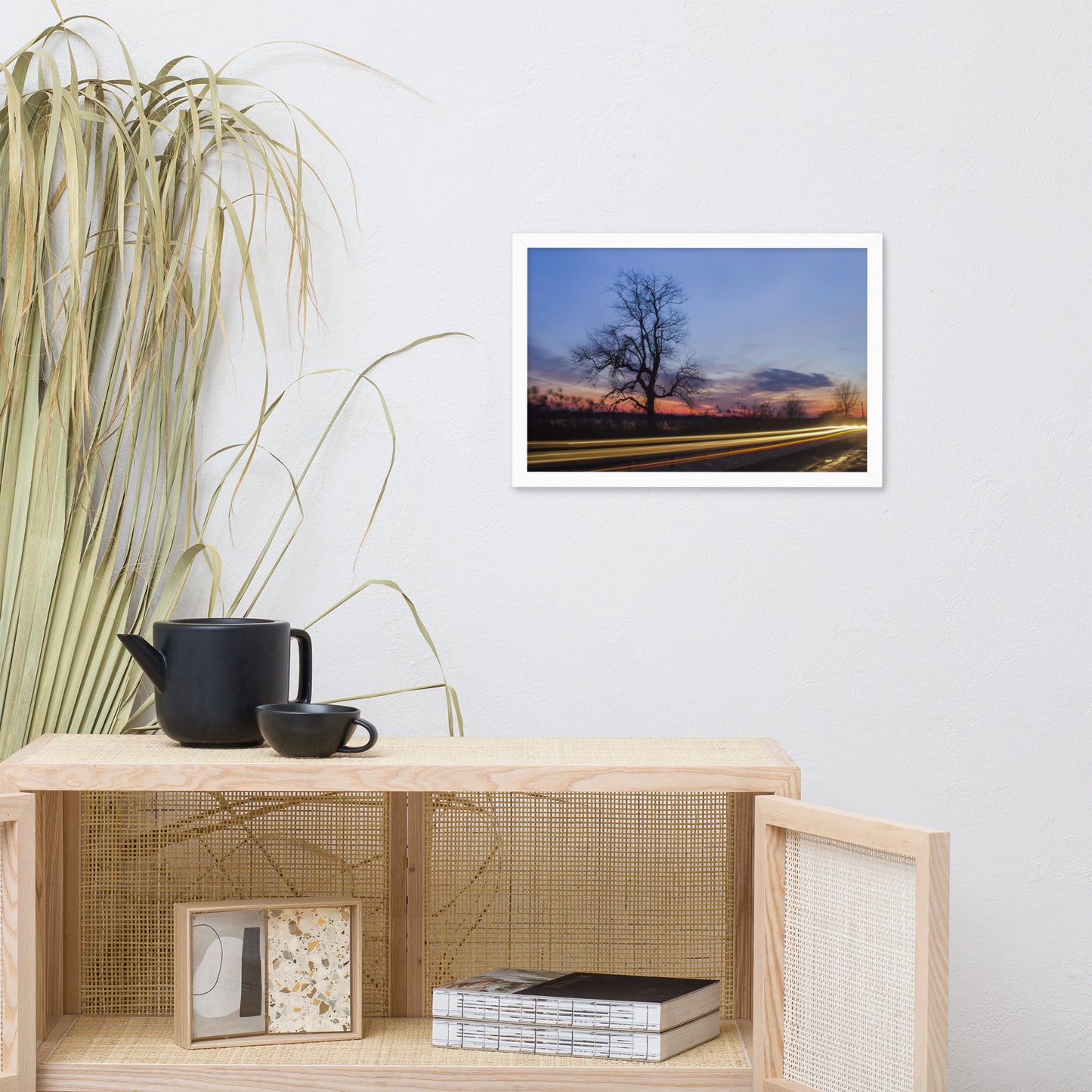 Wicked Tree Rural Landscape Framed Photo Paper Wall Art Prints