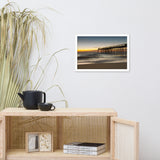 Motion of the Ocean Coastal Landscape Framed Photo Paper Wall Art Prints