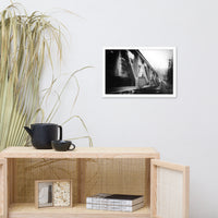 White Clay Creek Bridge Rural Landscape Framed Photo Paper Wall Art Prints