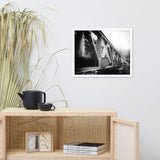 White Clay Creek Bridge Rural Landscape Framed Photo Paper Wall Art Prints
