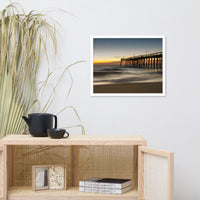 Motion of the Ocean Coastal Landscape Framed Photo Paper Wall Art Prints