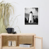 Touch the Sky Black & White Landscape Framed Photo Paper Wall Art Prints