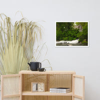 The Brandywine River and First Presbyterian Church Framed Photo Paper Wall Art Prints