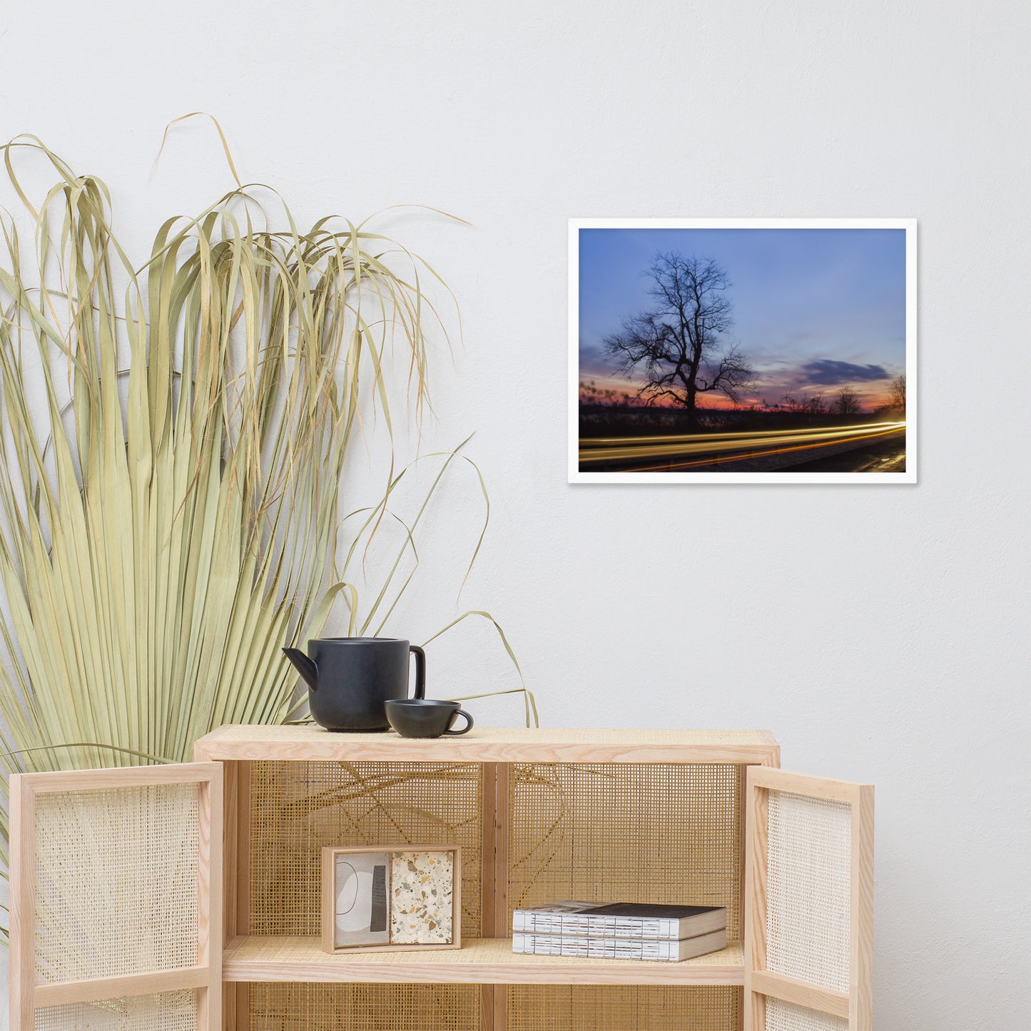 Wicked Tree Rural Landscape Framed Photo Paper Wall Art Prints