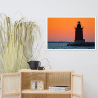 Sunset at Henlopen State Park 3 Framed Photo Paper Wall Art Prints