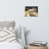 Misty Huay Mae Khamin Waterfall Thailand Landscape Photo Loose Wall Art Prints