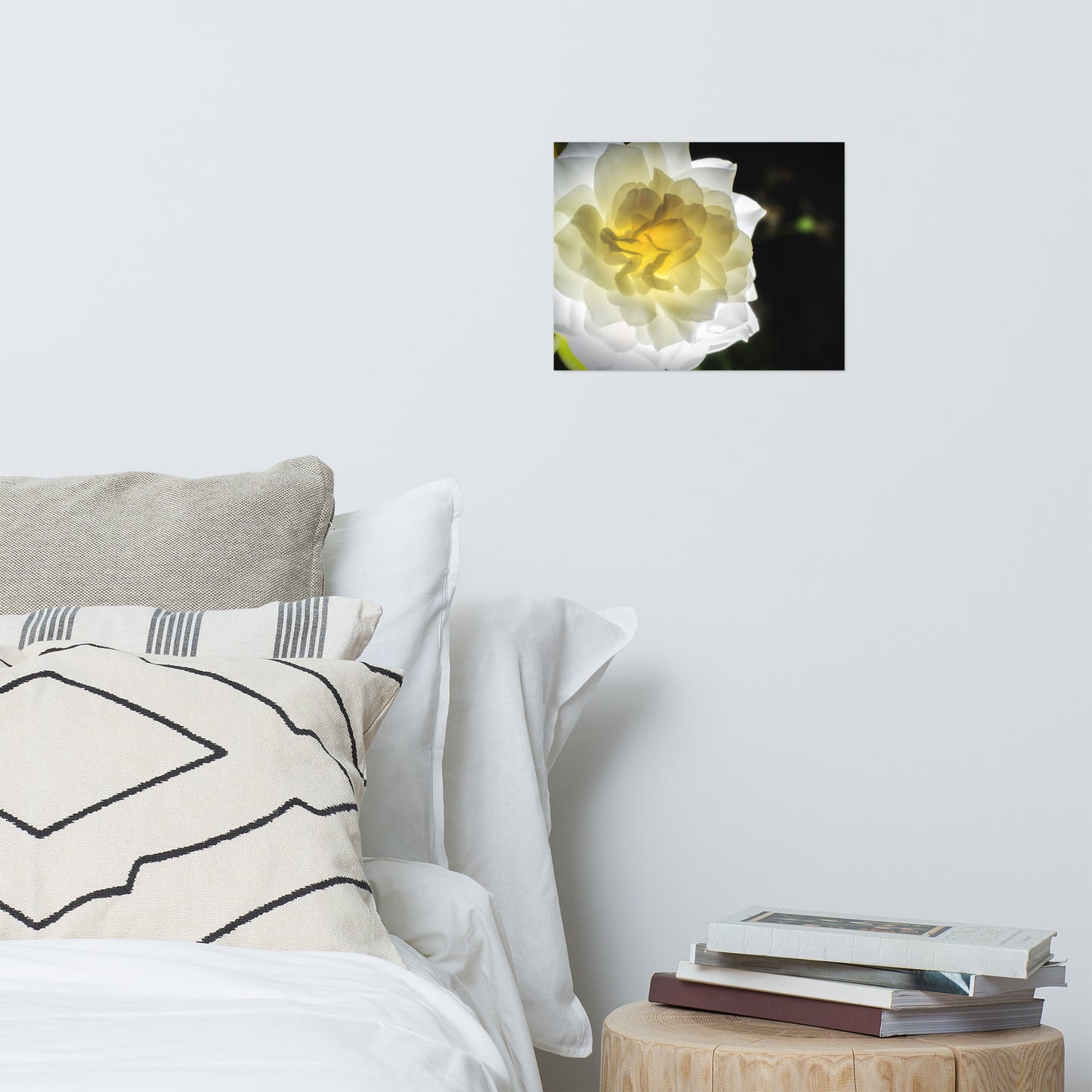 Glowing Rose 2 Floral Nature Photo Loose Unframed Wall Art Prints