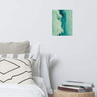 Ice and Falls Abstract Nature Photo Loose Unframed Wall Art Prints