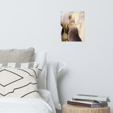 Japanese Iris Delight Aged Floral Nature Photo Loose Unframed Wall Art Prints
