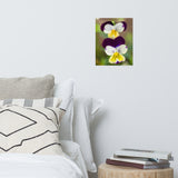 Pretty Little Violets Floral Nature Photo Loose Unframed Wall Art Prints