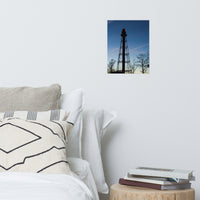 Reedy Point Rear Lighthouse Silhouette Urban Landscape Loose Unframed Wall Art Prints