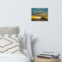 Sunset at Bowers Landscape Photo Loose Wall Art Prints