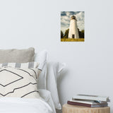 Turkey Point Lighthouse Standing Tall Landscape Photo Loose Wall Art Print