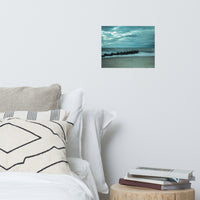 Blue Morning at Rehoboth Landscape Photo Loose Coastal Wall Art Prints